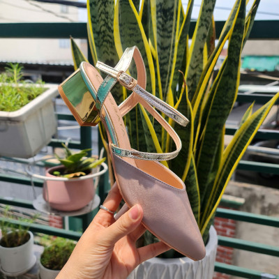 Giày bệt nữ quai sau ROSATA RO699 - 3p - Hồng - HÀNG VIỆT NAM - BKSTORE