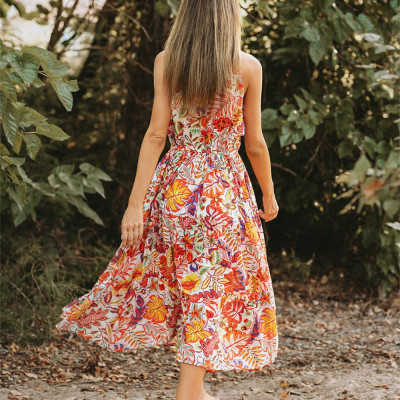 Maxi Hoa Cotton Isla Bonita