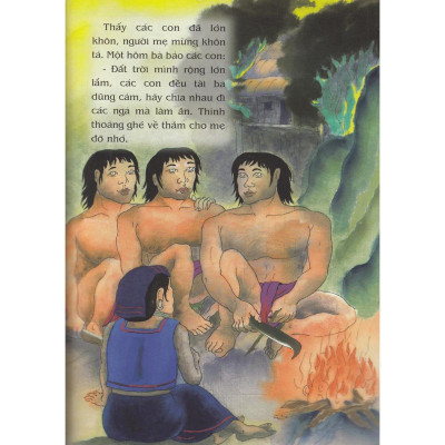 Sách - Ba Chàng Trai Tài Giỏi - Tranh Truyện Dân Gian Việt Nam - NXB Kim Đồng