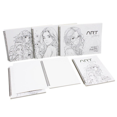 Tập Vẽ Lò Xo Art Sketch A4 - 40 Trang 220gsm - The Sun 01