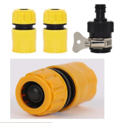  Bộ dây vòi xịt nước rửa xe, tưới cây .tăng áp 3 lần,loại 7m,10m 206701-3 đầu đồng,cút,nối đen+tặng mở chai