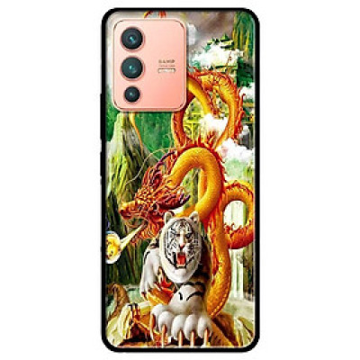 Ốp lưng dành cho Vivo V23 5G / S12 - Vivo Y15s / Y15A mẫu Long Tranh Hỗ Đấu