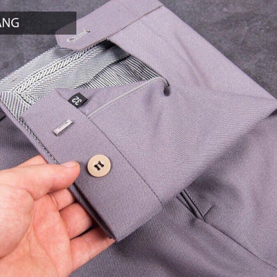 Quần âu nam Hiền Trần BOUTIQUE công sở chất vải chéo 79 cao cấp