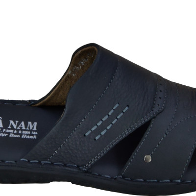 Dép bít mũi nam da bò thật HÀ NAM cao cấp GSB2042g