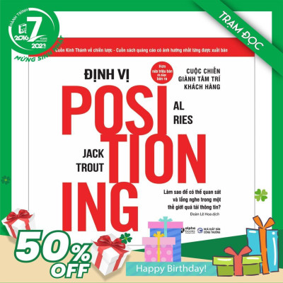 Trạm Đọc Official | Định Vị - Cuộc Chiến Giành Tâm Trí Khách Hàng (Tái Bản)