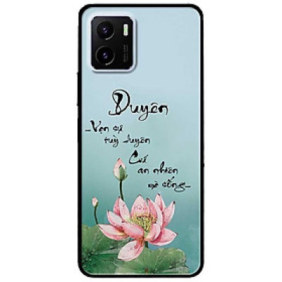 Ốp lưng dành cho Vivo V23 5G / S12 - Vivo Y15s / Y15A mẫu Sen An Nhiên Mà Sống