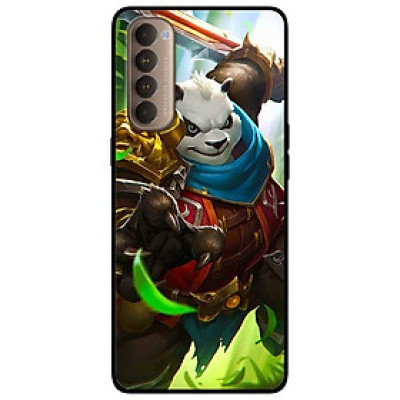 Ốp lưng dành cho Oppo Reno 4 Pro mẫu Chiến Binh Gấu