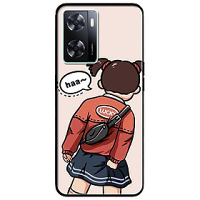 Ốp lưng cho Oppo A15 - A15S - A17 - A17K - A57 4G - A94 5G - A95 5G - Hình Cặp Áo Cam Đỏ 1 - Hàng Chính Hãng