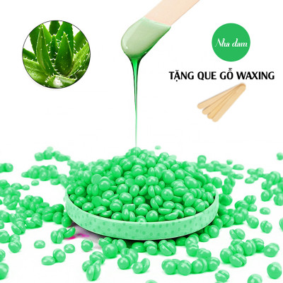 SÁP WAX TẨY LÔNG NÓNG CAO CẤP Giúp Da Láng Mịn, An Toàn, Lành Tính, Không Đau - Phù hợp mọi loại da, Hiệu quả wax tẩy lông nách, wax tẩy lông các vùng, bikini, wax lông tại nhà, tẩy da chết - Tặng que gỗ chà sáp