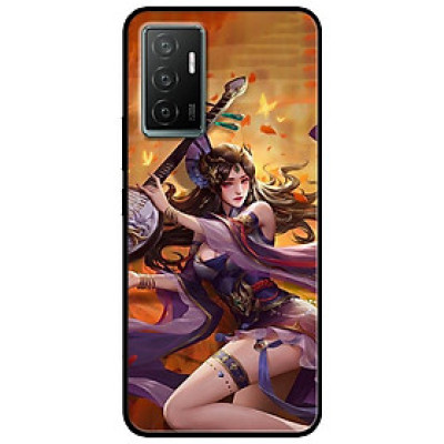 Ốp lưng cho Vivo V23e - Y31 - Y51 - Y55 - Y55s - Y55 2022 - Thiếu Nữ Cầm Đàn Tỳ - Hàng Chính Hãng