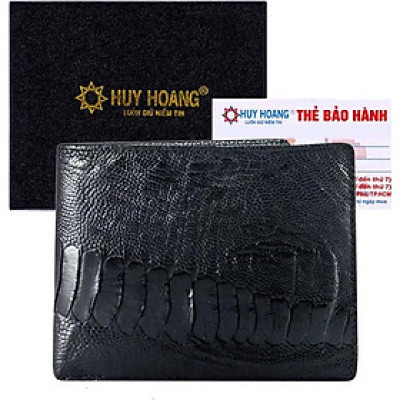 Ví Nam Huy Hoàng HT2402 (10 x 12.5 cm) - Đen