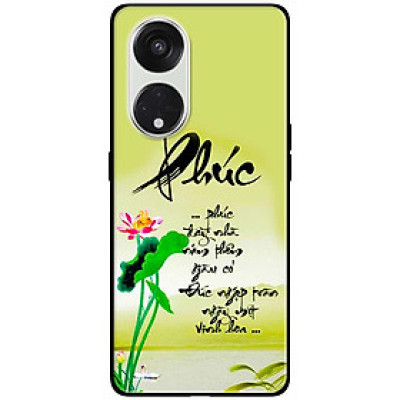 Ốp lưng dành cho Oppo Reno 8T 4G - Reno 8T 5G - Reno 10 5G - Reno 10 Pro 5G - Phúc Nền Xanh - Hàng Chính Hãng