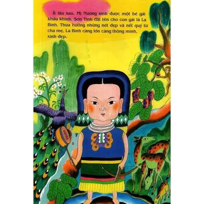 Sách - Bà Chúa Thượng Ngàn - Tranh Truyện Dân Gian Việt Nam - NXB Kim Đồng