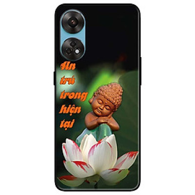 Ốp lưng dành cho Oppo Reno 8T 4G - Reno 8T 5G - Reno 10 5G - Reno 10 Pro 5G - An Trú Sen Trắng - Hàng Chính Hãng