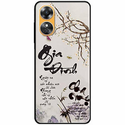 Ốp lưng cho Oppo A15 - A15S - A17 - A17K - A57 4G - A94 5G - A95 5G - Gia Đình Cha Mẹ - Hàng Chính Hãng