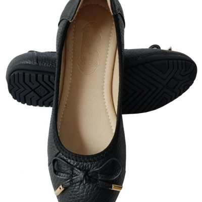 Giày Búp Bê BIGGBEN Da Bò Thật BB06