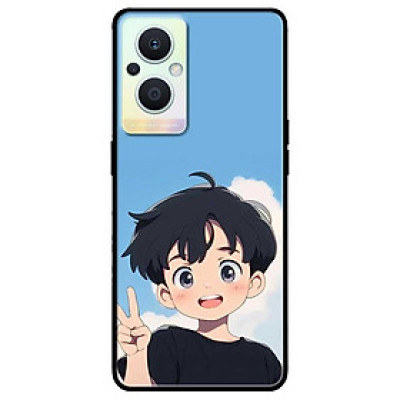 Ốp lưng cho Oppo Reno 2Z - 2F - 6Z - 7Z 5G - 8Z 5G - 8T 4G - 8T 5G - A96 5G - Ảnh Đôi Say Hi 1 - Hàng Chính Hãng