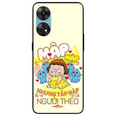 Ốp lưng dành cho Oppo Reno 8T 4G - Reno 8T 5G - Reno 10 5G - Reno 10 Pro 5G - Mập Tấp Người Theo Girl - Hàng Chính Hãng