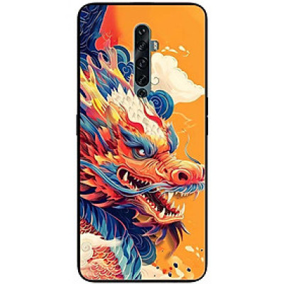 Ốp lưng cho Oppo Reno 2Z, 2F - 6z - 7z 5G - 8z 5G - A96 5G - 8T 4G - 8T 5G - Rồng Đủ Màu - Hàng Chính Hãng