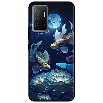 Ốp lưng cho Vivo V23e - Y31 - Y51 - Y55 - Y55s - Y55 2022 - Đôi Cá Đem - Hàng Chính Hãng