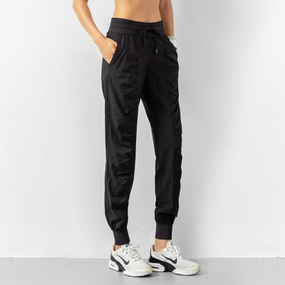 Quần Jogger Nữ Vải Dù Cao Cấp Phong Cách Thể Thao