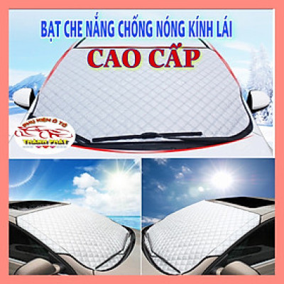 Tấm Bạt Che Nắng Kính Lái Ô Tô, Xe Hơi  Tráng Bạc 4 Lớp Chống Nóng Cách Nhiệt Tránh Tia UV Bảo vệ Xe