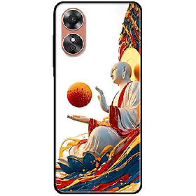 Ốp lưng cho Oppo A15 - A15s - A35 4G - A17 - A17K - A57 4G - A94 5G - A95 5G - Phật Đủ Màu - Hàng Chính Hãng
