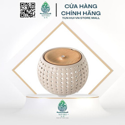 Máy phun sương khuếch tán tinh dầu công nghệ siêu âm điều khiển từ xa HoMedics Ellia ARM-910WTA Made in USA