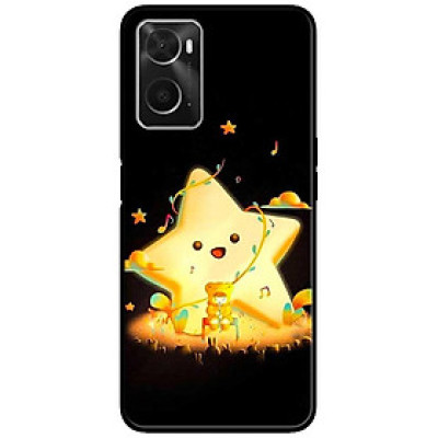 Ốp lưng cho Oppo A36 - A60 4G - A74 - A76 - Oppo A95 4G - A96 4G - Sao Vàng May Mắn - Hàng Chính Hãng