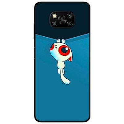 Ốp lưng dành cho Xiaomi Poco X3 mẫu Mèo Cầu Cứu