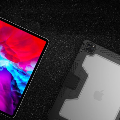 Bao da siêu chống sốc cho iPad Pro 11 inch 2020 hiệu Nillkin có ngăn đựng bút - Hàng chính hãng
