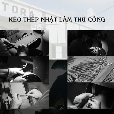Kéo cắt tóc TORA CR - BD