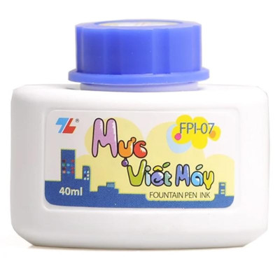 Mực Bút Máy Điểm 10 Thiên Long FPI-07 - Mực Xanh