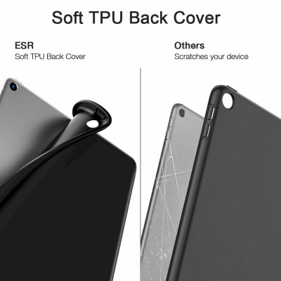 Bao da dành cho iPad Pro 12.9 inch 2018 ESR Rebound Pencil Slim Smart Case (Có khe cắm bút Apple Pencil) - Hàng Nhập Khẩu
