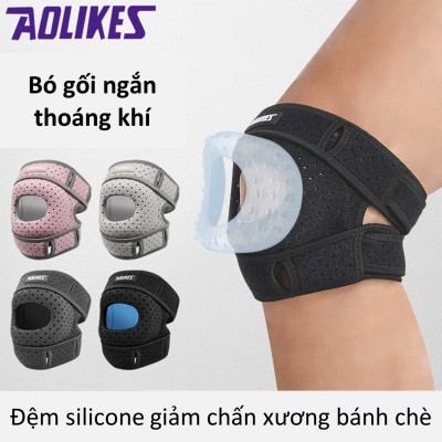 Đai bảo vệ đầu gối chuyên nghiệp AOLIKES A-7927 thoáng khí, hấp thụ sốc, đa năng cho mọi hoạt động