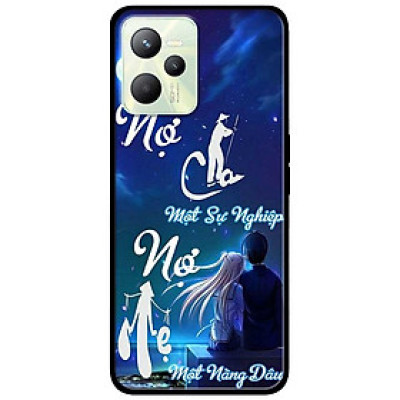 Ốp lưng dành cho Realme C35 - Realme Narzo 50A Prime mẫu Nợ Cha Nợ Mẹ