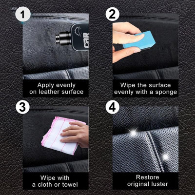 Bộ Sản Phẩm Bảo Dưỡng Phục Hồi Làm Mới Nhựa Nhám Lão Hoá Lâu Ngày Chất Lỏng Tinh Thể Plastic Xi `Mạ Taplo Nội Thất  ô tô