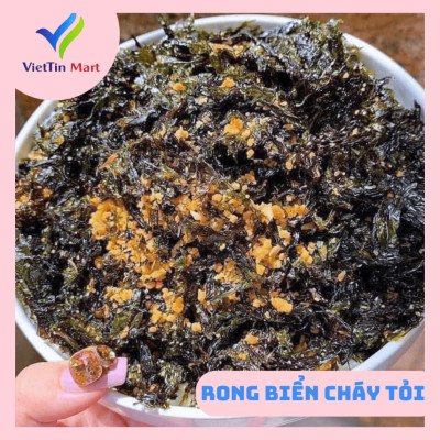 Rong Biển Cháy Tỏi Viettin Mart 500G
