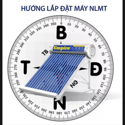 Máy Nước Nóng Năng Lượng Mặt Trời Empire Era Sun -Model E - 316 PG 200 lít- Hàng Chính Hãng.