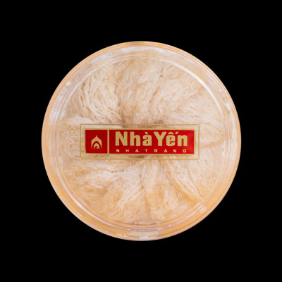 Tổ Yến Trắng Sơ Chế - Nhà Yến Nha Trang - Loại Chất Lượng 4.5 - Hộp 100 Gram - Tổ Yến Sơ Chế - Hàng Chính Hãng