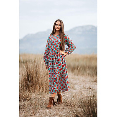 Đầm Midi Cotton Isla Bonita