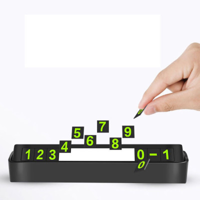 Bảng để lại số điện thoại trên ô tô khi đỗ xe