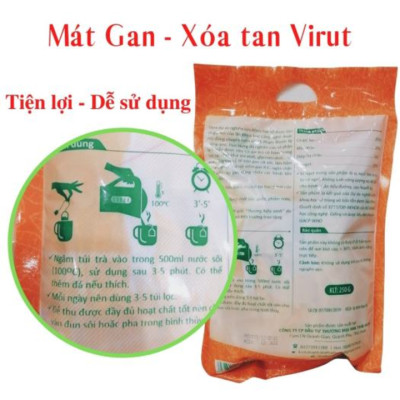 Combo 03 Bịch Trà Cà Gai Leo Thái Hưng 50 túi lọc x 5g - Mát gan thanh nhiệt, giải độc, giảm mụn nhọt (250g)