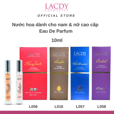 Bộ kit nước hoa nữ hương Vani và Dành Dành 2 FAIRY SCENTS  L056 (10ml x 10ml)