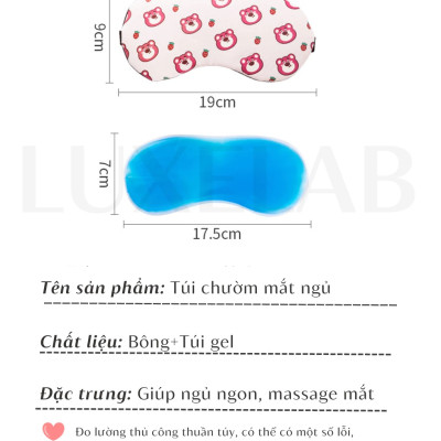 Miếng bịt mắt ngủ - Có gel làm mát