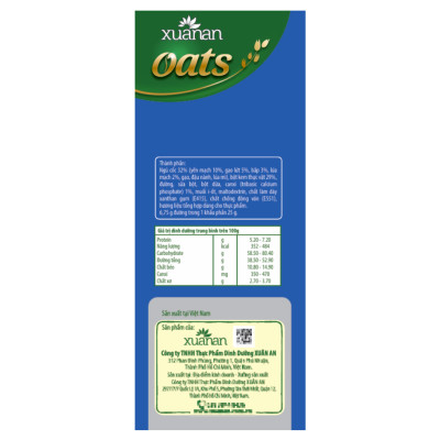 Combo 5 túi: NC Óc Chó Mè Đen+YM Hạnh Nhân+Gạo Lức No Sugar+Dinh Dưỡng Canxi+NC Yến Mạch[ít đường 400gr](Tặng Kèm 2 Túi Yến Mạch 150G)