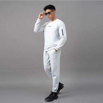 Bộ nỉ nam AM màu ghi BNM221-22 Sport1