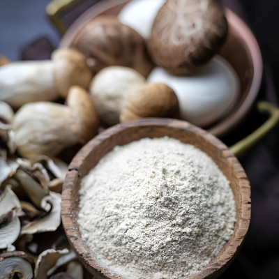 Combo 3 Gói Bột Canh Nấm Chay Lý Tưởng 150g, Nguyên Chất Từ Nấm Thơm Ngon Đậm Vị An Toàn Cho Sức Khoẻ