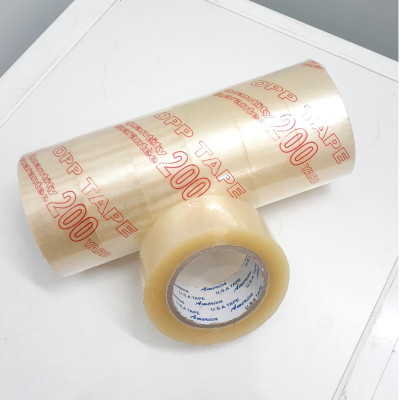 Cây 6 cuộn băng keo trong dán 200 yard tiện lợi và cao cấp