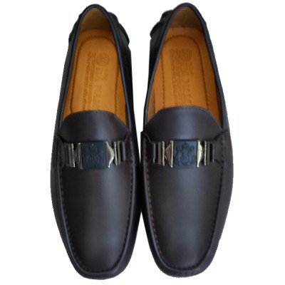 Giày Mọi Nam Đế Âm Da Bò Thật TiTi ĐÔ Cao Cấp GDA2025d